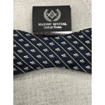 Masonic Revival Silk Bowtie - self tie